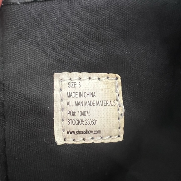 Girls black suede size 3 boots - Picture 5 of 6